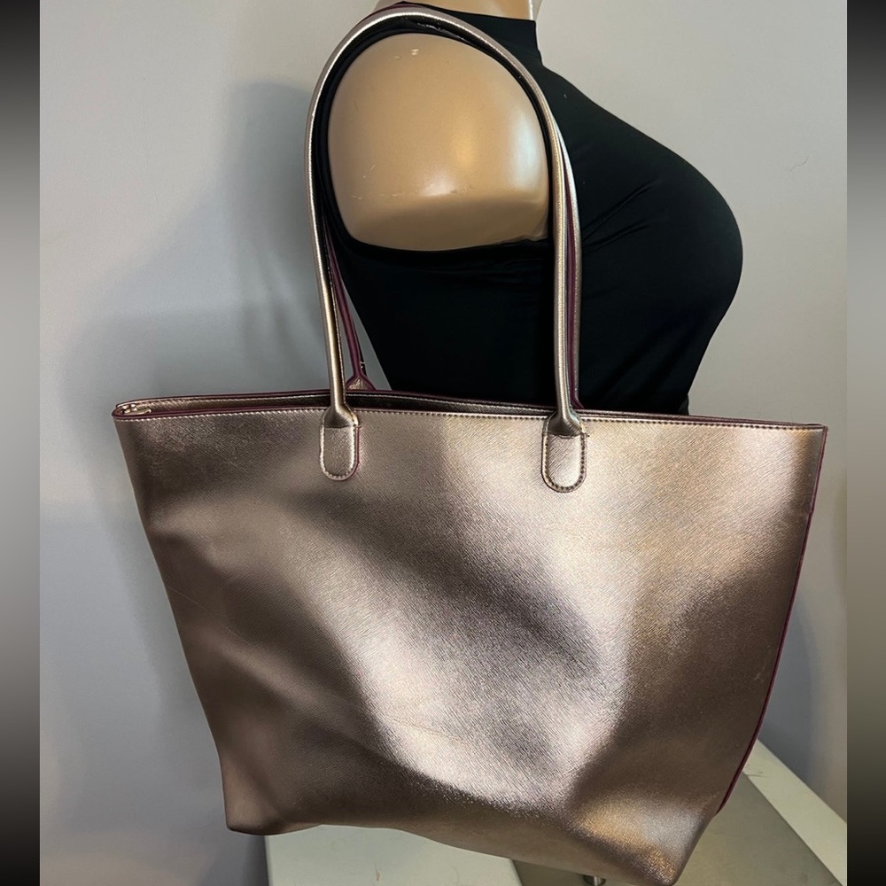 Rose gold Victoria’s Secret tote